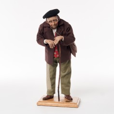 Homme béret - Santons Lise Berger