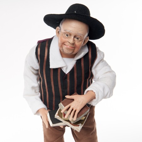 Détail L'étourdi - Santons Lise Berger