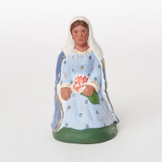Santon peint Marie- Santons Saurel