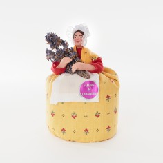 Boîte lavandin - Santons Sylvette Amy