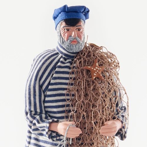 Détail Pêcheur - Sylvette Amy