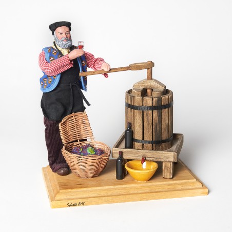 Vigneron habillé scène - Sylvette Amy