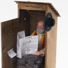 Cagadou habillé scène - Sylvette Amy 2