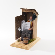 Cagadou habillé scène - Sylvette Amy