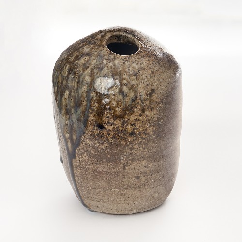 Vase caillou coulure moyen modèle céramique - Pierre Architta