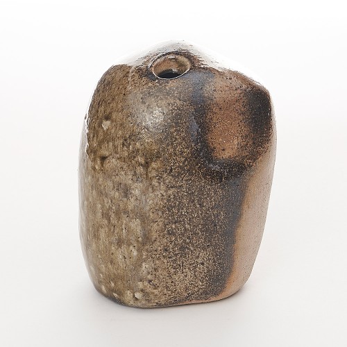 Vase caillou coulure petit modèle céramique - Pierre Architta