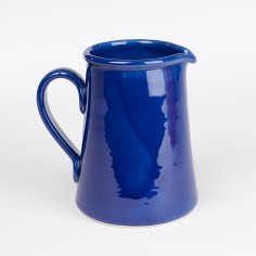 Pichet droit bleu - Poterie Massucco