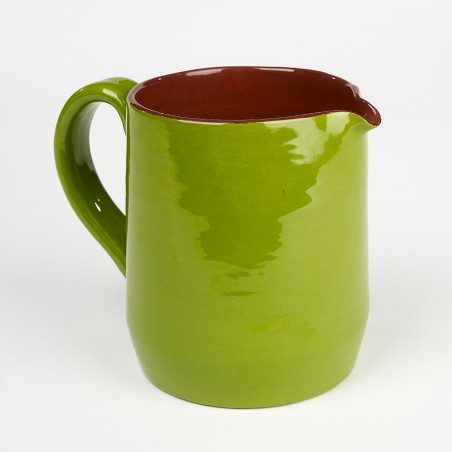 Pichet petit condamine 1 Litre anis - Argile et Couleurs