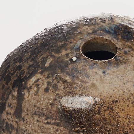 Détail Vase concrétion cendre grand modèle - Céramique - Pierre Architta