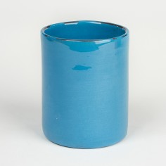 Timbale grand turquoise - Argile et Couleurs