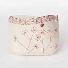 Jardinière murale blanc