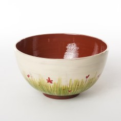 Saladier prairie blanc - Atelier Meva