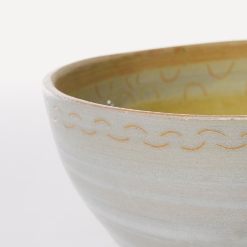 Détail Bol gris - Fabrik'art