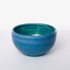 Saladier pm bleu modèle 2 - Fabrik'art