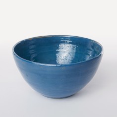 Saladier bleu gm - Fabrik'art