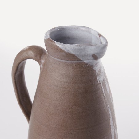 Détail Carafe unie marron - Fabrik'art