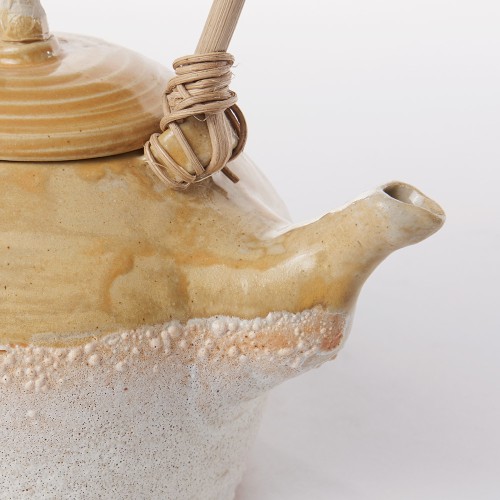 Détail Théière beige - Fabrik'art