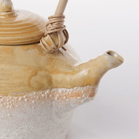 Détail Théière beige - Fabrik'art