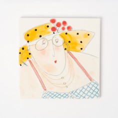 Dessous de plat carreau - Cécile Colombo