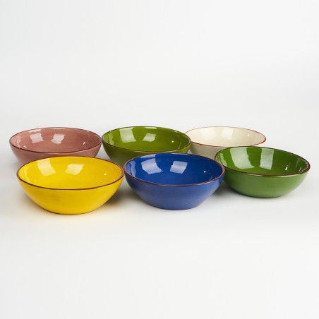 Groupe assiette creuse - Argile et Couleurs
