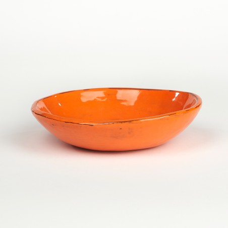 Coupelle condamine orange - Argile et Couleurs