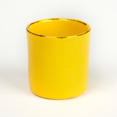 Timbale petit jaune - Argile et Couleurs