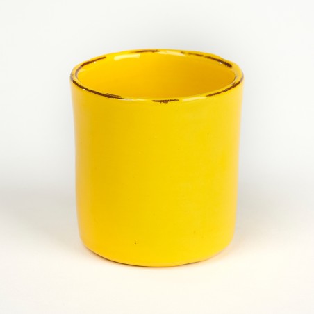 Timbale petit jaune - Argile et Couleurs