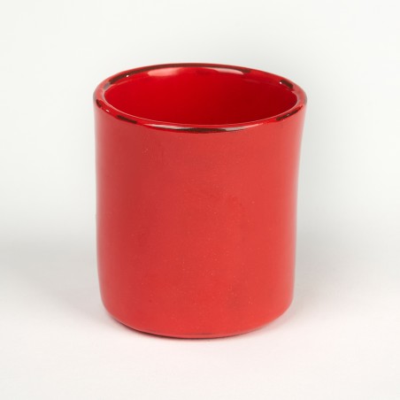 Timbale petit rouge - Argile et Couleurs
