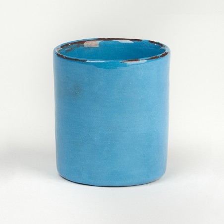 Timbale petit turquoise - Argile et Couleurs