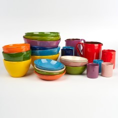 Timbale grand orange - Argile et Couleurs 2