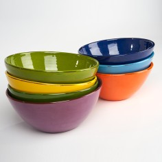 Saladier petit condamine turquoise - Argile et Couleurs 2