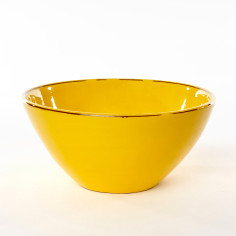 Saladier petit condamine jaune - Argile et Couleurs