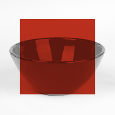 Saladier petit condamine rouge - Argile et Couleurs