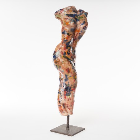 Buste silhouette orange - AMCH