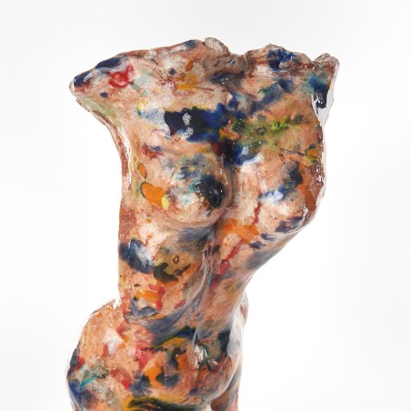 Détail Buste silhouette orange - AMCH