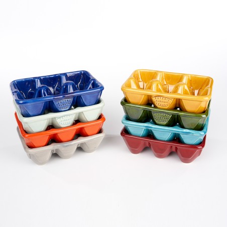 Boîtes à oeufs empilées - Poterie Massucco