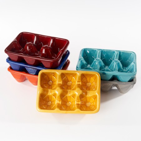 Boîtes à oeufs empilées - Poterie Massucco