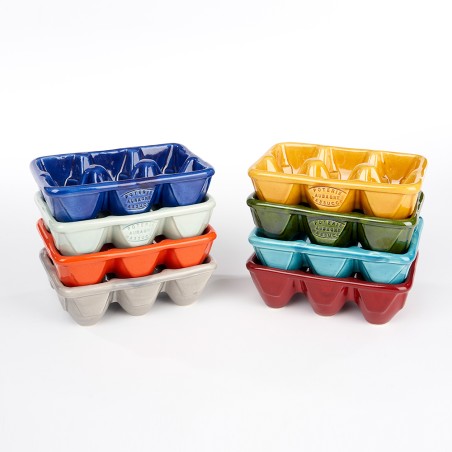 Boîtes à oeufs empilées - Poterie Massucco