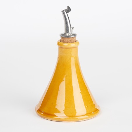 Huilier pm conique jaune - Poterie Massucco