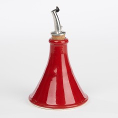 Huilier pm conique rouge - Poterie Massucco