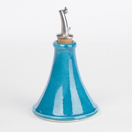 Huilier pm conique turquoise - Poterie Massucco