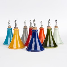 Huilier pm conique vert - Poterie Massucco 2