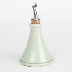 Huilier pm conique vert d'eau - Poterie Massucco