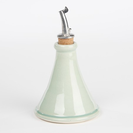Huilier pm conique vert d'eau - Poterie Massucco