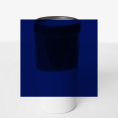 Brique à vin bleu - Poterie Massucco