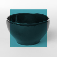 Bol turquoise - Poterie Massucco
