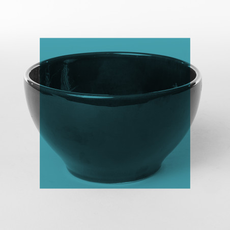 Bol turquoise - Poterie Massucco