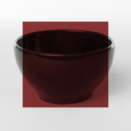 Bol rouge - Poterie Massucco