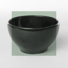 Bol vert d'eau - Poterie Massucco