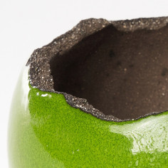 Pot Sphere Taille 2 Uni Vert 2